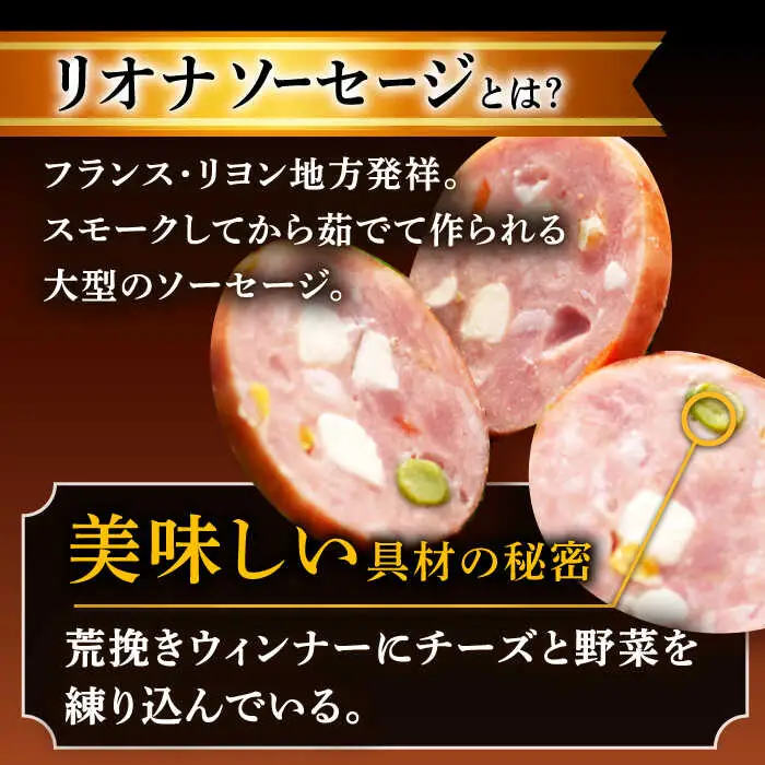 【3回定期便】リオナソーセージ 200g×3本 /宮地ハム [UBM030] ソーセージ