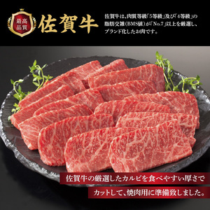 【6回定期便】佐賀牛カルビ焼肉用 定期便【Z107】