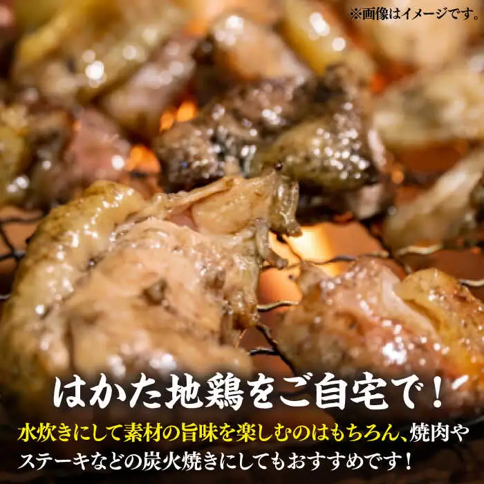 【全3回定期便】はかた地鶏モモムネセット 2kg [VBB058] 地鶏 定期便