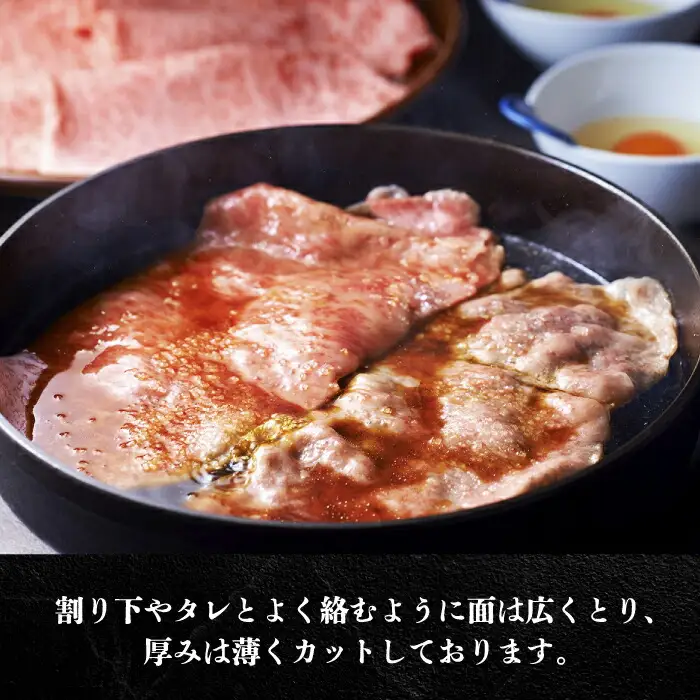 【全10回定期便】博多和牛 特選ロース 薄切り 500g[VBK060] 薄切り