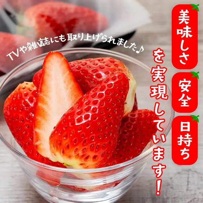 章姫（あきひめ）いちご 4P（250g×4）「末利華（まつりか）」|いちご