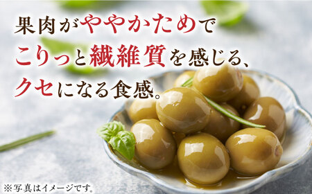 希少な国産オイル！江田島産オリーブ塩水漬け ミッション種 4個セット（瓶タイプ） ギフト オリーブ  塩漬け サラダ 簡単 広島県産 江田島市/瀬戸内いとなみ舎合同会社[XBB010]