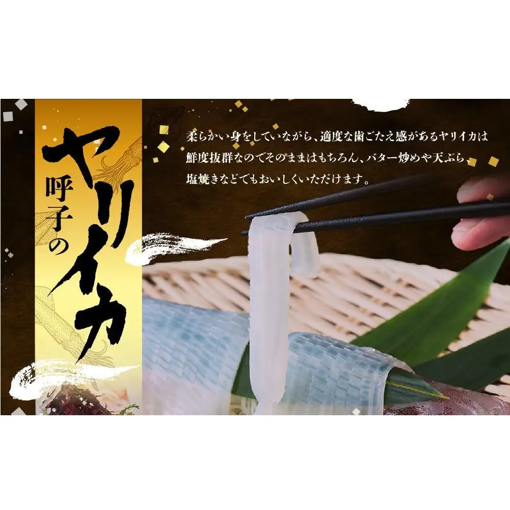 特A 呼子ヤリイカ 姿造り 刺身 1杯 加工前 230g セット いか ヤリイカ 刺身 お刺身 海鮮 魚 魚介 海の幸 おつくり 国産 九州 博多 福岡市