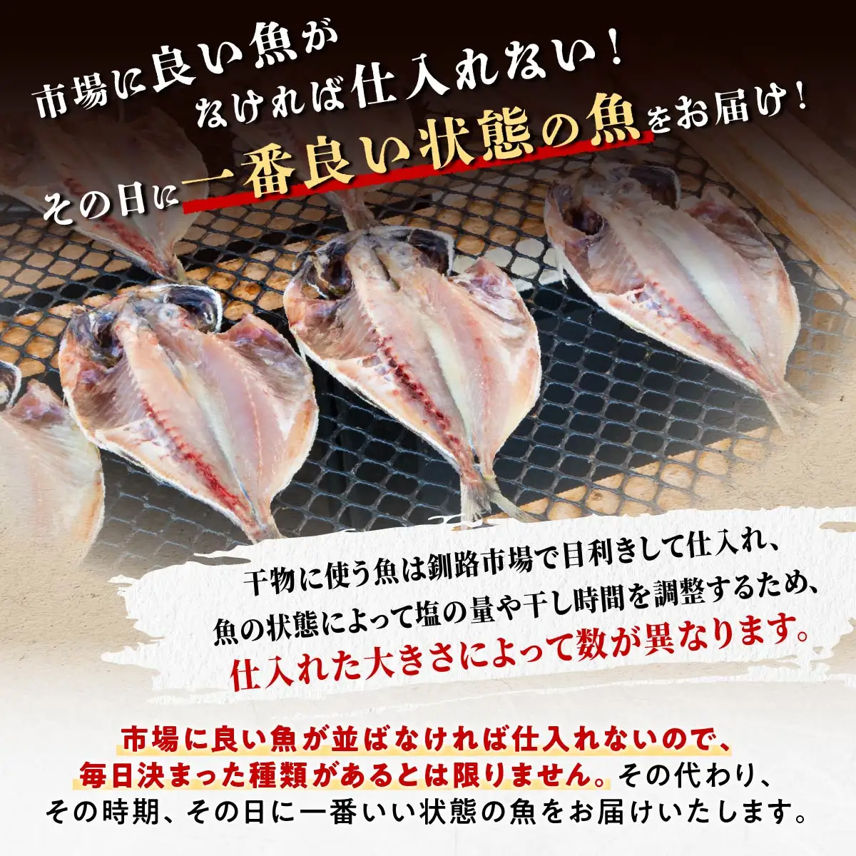 干物セット【6種類 計10〜13枚（大きさによって数が異なります）】_I022-0839