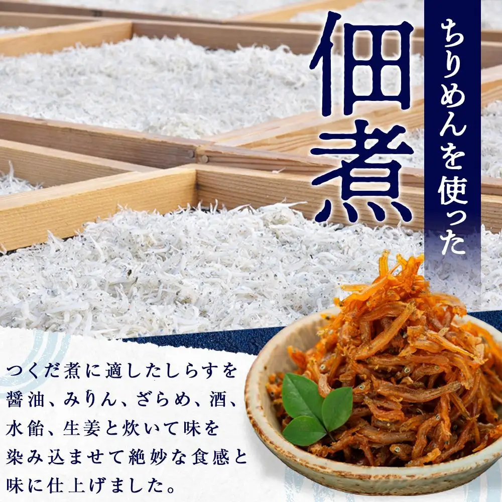 ちょっと訳あり 産地直送 しらす の ぽっちゃり つくだ煮 560g （ 280g × 2・冷蔵 ）	