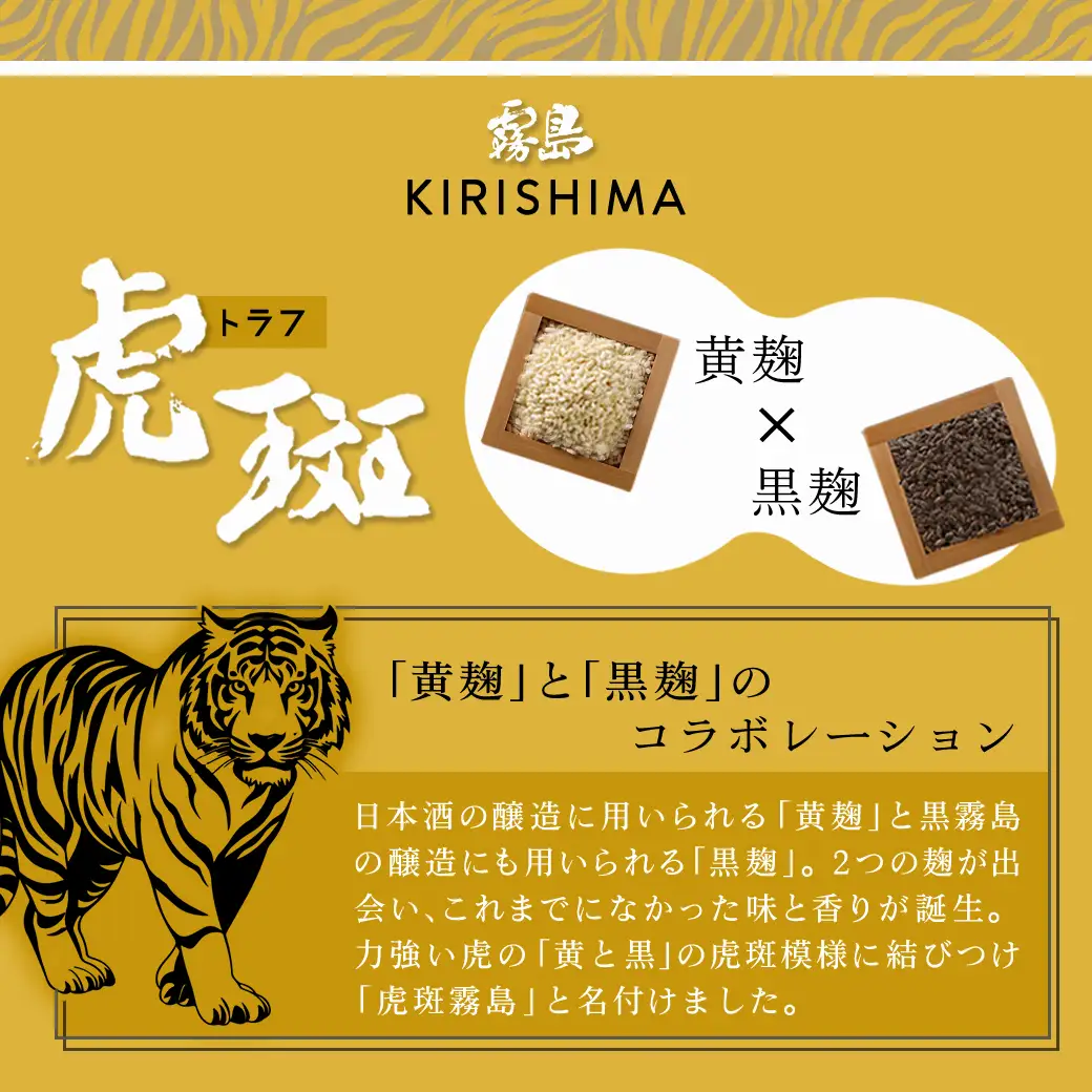 【霧島酒造】虎斑霧島(25度)900ml×2本 ≪みやこんじょ特急便≫〔11-0736_99〕_(都城市) 虎斑霧島 とらふ 霧島酒造 芋焼酎 いも焼酎 25度 900ml 2本