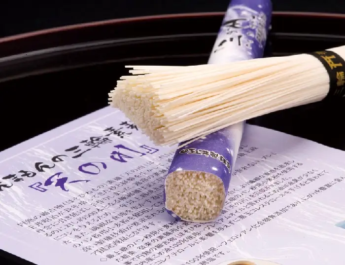 BA-14.【究極を越えたプレミアムそうめん】三輪素麺　天の川　2kg　木箱入