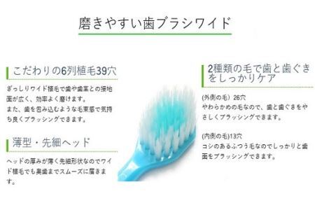 AB-90.磨きやすい歯ブラシ【ワイド】LT-56 ふつう　12本　