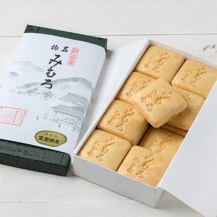 ZI-39.【奈良の和菓子】名物みむろ（最中）　小型16個入