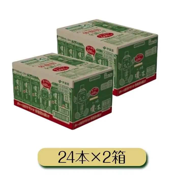 【ふるなびWEEK対象】お～いお茶　濃い茶600ml　48本セット　【機能性表示食品】［おーいお茶 ペットボトル ケース 箱 伊藤園 静岡 濃茶 防災 常備品 日用品 コスパ］  緑茶 ダイエット 脂肪燃焼