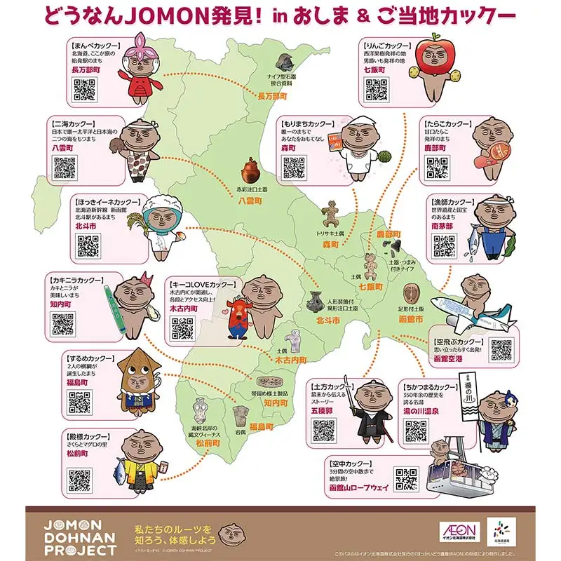 どうなんJOMON発見！ご当地カックーガチャ『コンプリートセット』 F6S-051