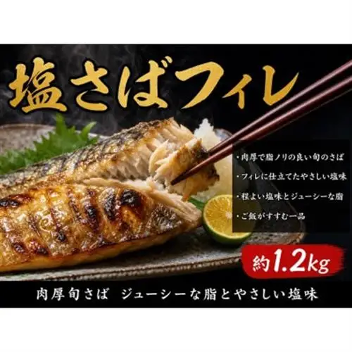 【毎月定期便】【ご家庭用訳あり】人気の塩さばフィレ＆紅鮭切身セット計2kg全3回【配送不可地域：離島】【4050164】