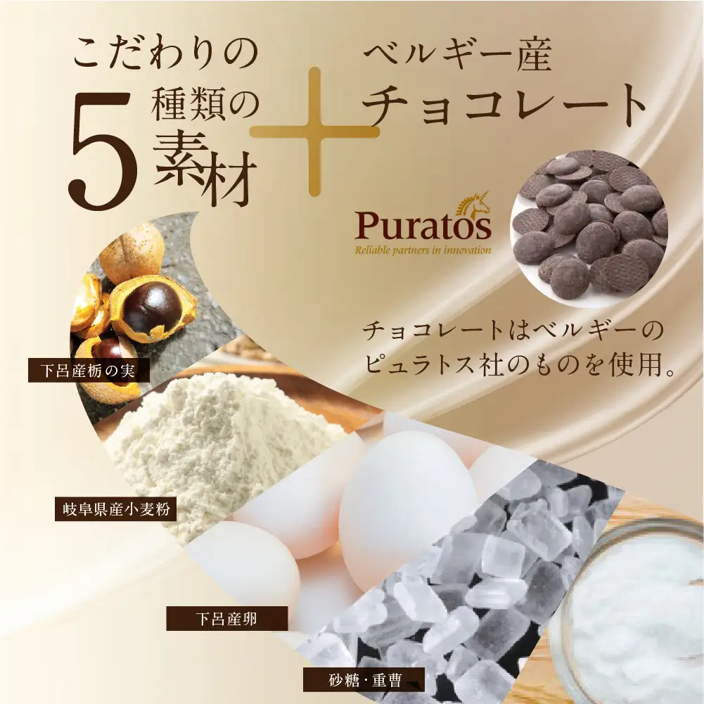 下呂ショコラ煎餅 ビター 箱入り 15枚【6-9】