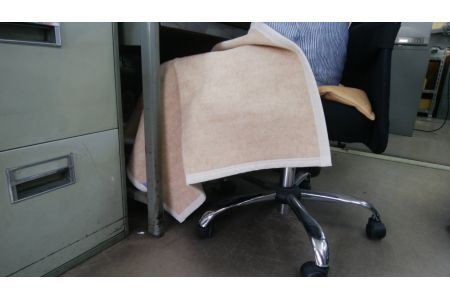 ウール/綿 毛布 ひざ掛け ベージュ系 [0174] | 毛布