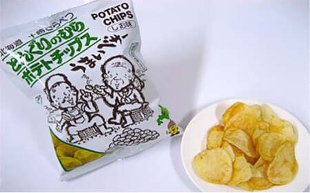 北海道十勝更別村 どんぐりのむらポテトチップス F21P-1647