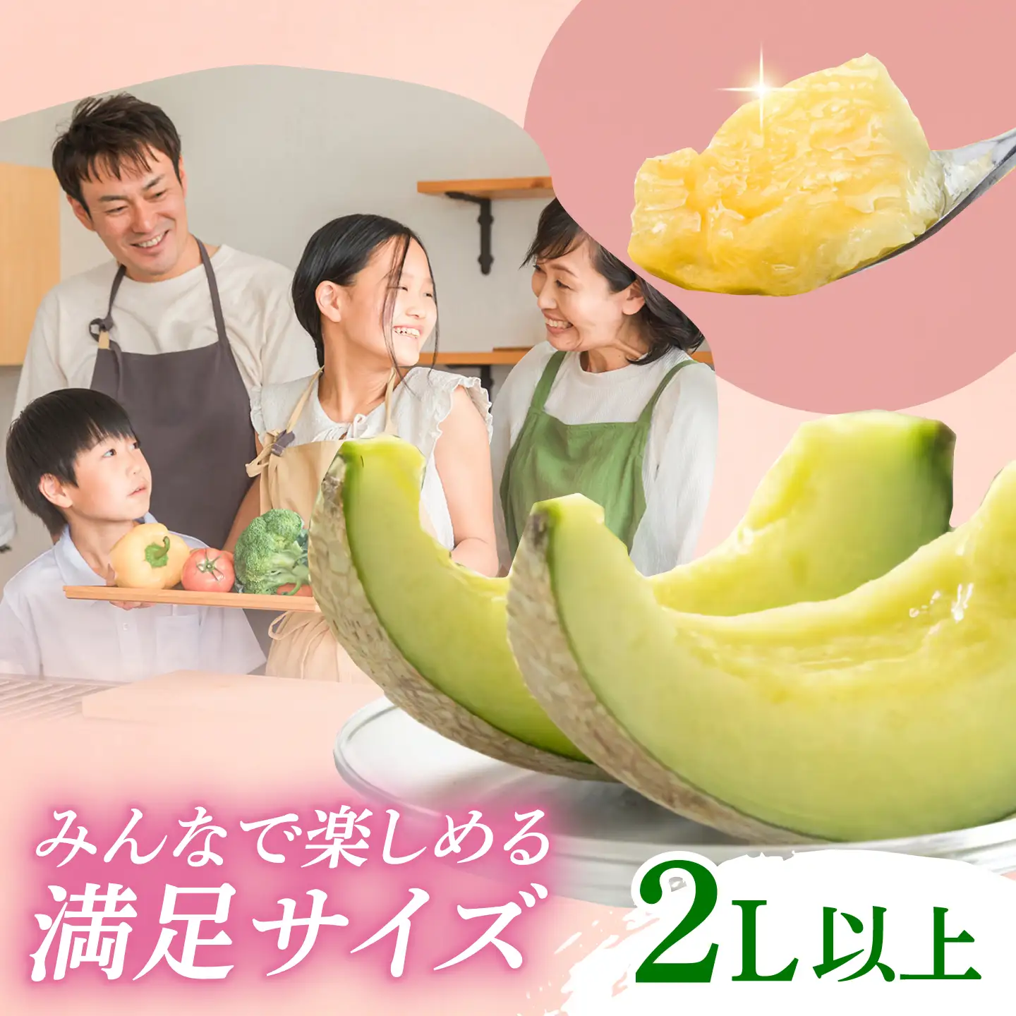【先行予約】アールスメロン 約4kg（2L?）2玉入【道の駅 水辺プラザかもと】[ZEG001]