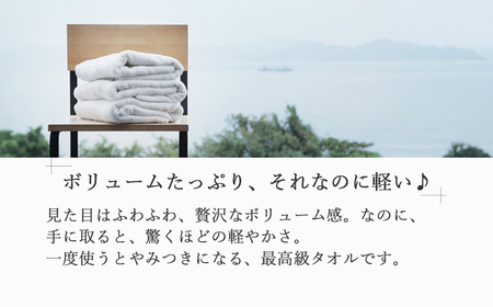 今治タオルブランド バスタオル ２枚 ギフトセット TOKIMEKIシリーズ （オフホワイト） 【５SECONDS】