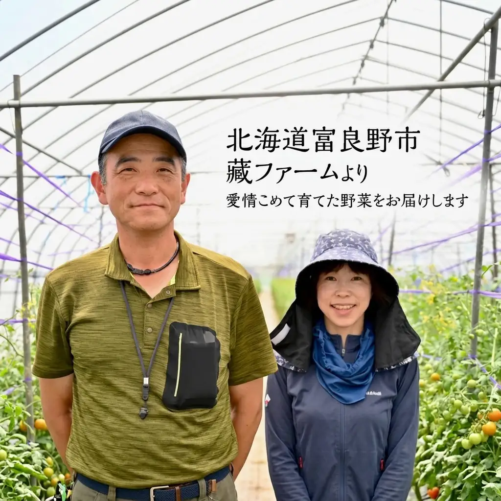 富良野産 完熟 ミニトマト 甘っこキャロル アスパラ 紫【全3回】【定期便】