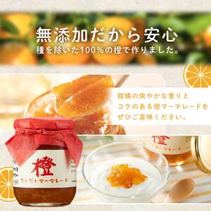橙マーマレード 300g×6個入 マーマレード ジャム 柑橘 橙 国産 無添加 朝食