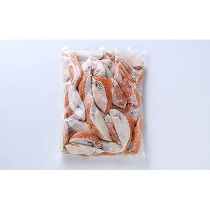 訳あり 秋鮭 腹ビレ(ハラス) 1kg 魚介類 鮭 脂乗り おかず おつまみ 国産 知床 羅臼 北海道