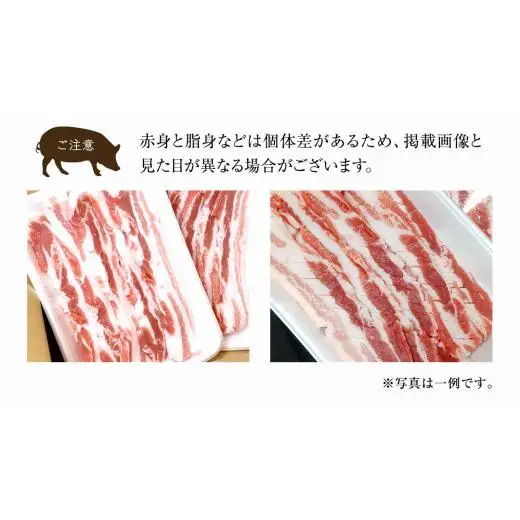 ローズポーク バラ肉 サムギョプサル 用 400g × 2P ( 茨城県共通返礼品 )