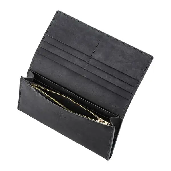豊岡財布 Haaki Leather 長財布 HLW300 ネロ（HLW300）