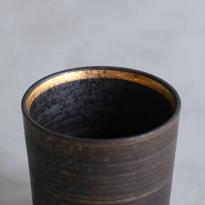 【波佐見焼】キーポ ロックカップ 金・銀 2点セット【西海陶器】[OA344]