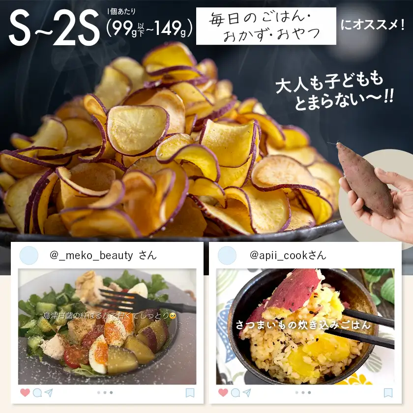 先行受付!【11月お届け】島津甘藷　熟成紅はるか 5kg(S～2S)〔LE-A7-001-5kg-m-11〕_(都城市)島津甘藷 紅はるか サツマイモ 未選別 5kg S～2S