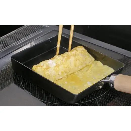たまご焼き 小 極JAPAN リバーライト 鉄 玉子焼き器 卵焼き器 鉄フライパン IH対応