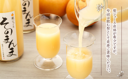 そのまんま 梨ジュース 720ml 2本 セット 詰め合わせ 100％ジュース なしジュース ジュース 梨 なし ナシ フルーツジュース 飲み物 ドリンク 長野 長野県 箕輪町