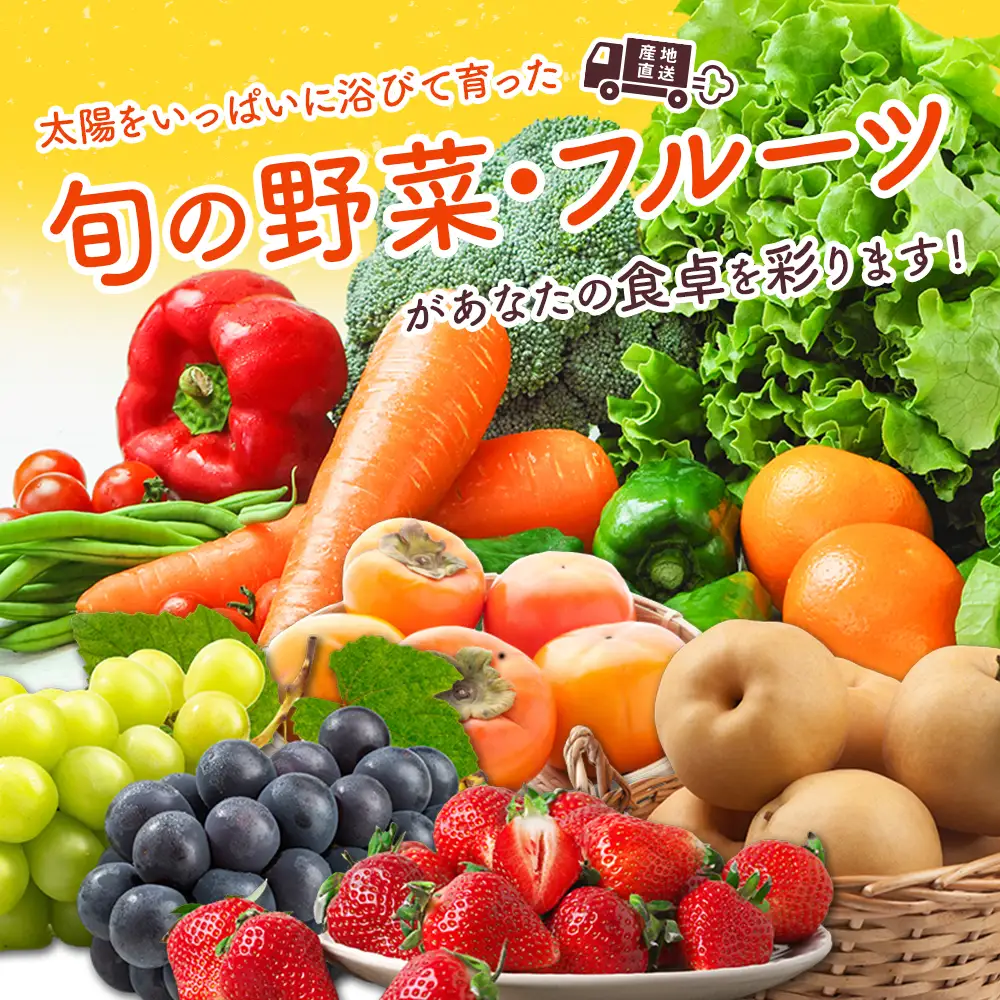 フルーツ 産地直送！旬の野菜・フルーツ C431-2608