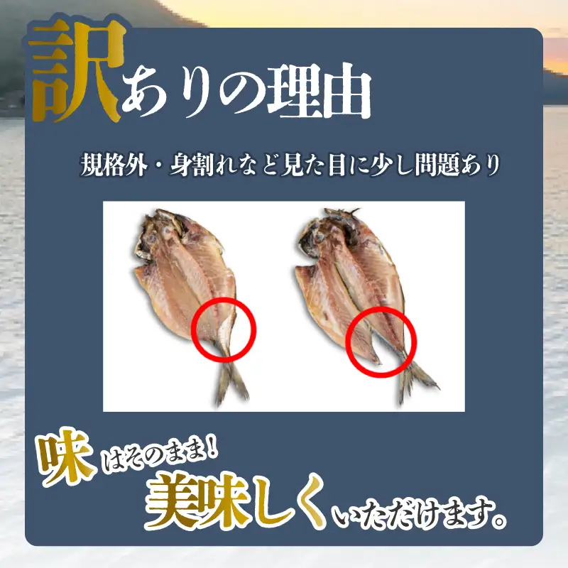 訳あり ひもの 4kg セット アジ ホッケ サバ カマス 金目鯛 ひもの