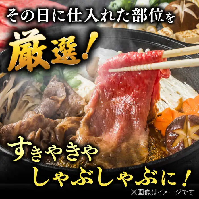 【全6回定期便】【訳あり】博多和牛 しゃぶすき ＆ あまおう セット 1.3kg 桂川町/株式会社 MEAT PLUS [ADAQ064] 牛肉 肉 福岡 あまおう 定期便