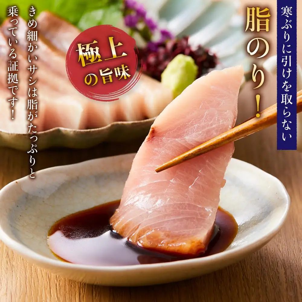 【2026年11月発送】北海道 知床羅臼産 天然ぶり刺身 750g（250g ×3パック）ブリ小分け 酒の肴