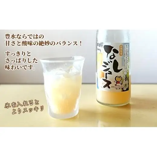 梨ジュース 720ml×3本 豊水 梨果汁100％ ストレートジュース 果汁飲料 梨 フルーツジュース ギフト 贈り物 ジュース 丸絞り