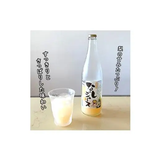 梨ジュース 720ml×2本 豊水 梨果汁100％ ストレートジュース 果汁飲料 梨 フルーツジュース 箱入り ギフト 贈り物 ジュース 丸絞り