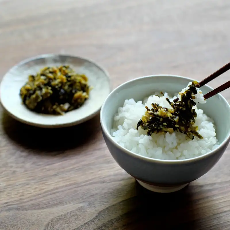 【3カ月定期便】熊野の里ごはんのおとも定期便 / 高菜漬け 田辺市 漬物 つけもの 健康 和歌山 野菜 炒飯 ユズ 醤油 キムチ おかず おつまみ【kms022-tk】