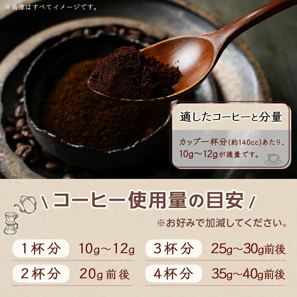 焙煎職人こだわりのコーヒー【粉】250g 小分けパック(ジッパー・バルブ付) 中深煎り※ポスト投函≪かんたんドリップ30枚付≫≪みやこんじょ特急便≫〔LB-3301-Q〕_(都城市) 保存に便利 中挽き