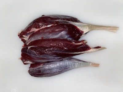  オホーツクジビエ　野生天然エゾシカ　バラ肉1kg&スネ肉1kg