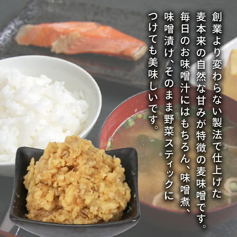 味噌 訳あり 麦味噌 6kg 宮居醤油店 味噌 J010-122004