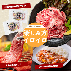 黒毛和牛 A5等級 鹿児島県産 黒毛和牛 焼肉 切り落とし750g IB112-016
