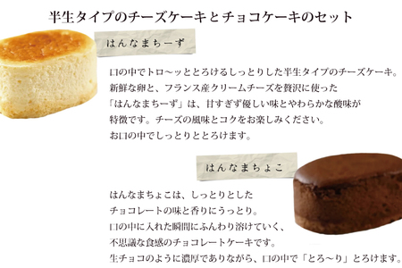 H-39　【3回定期便】はんなまチーズ10個・はんなまちょこ10個