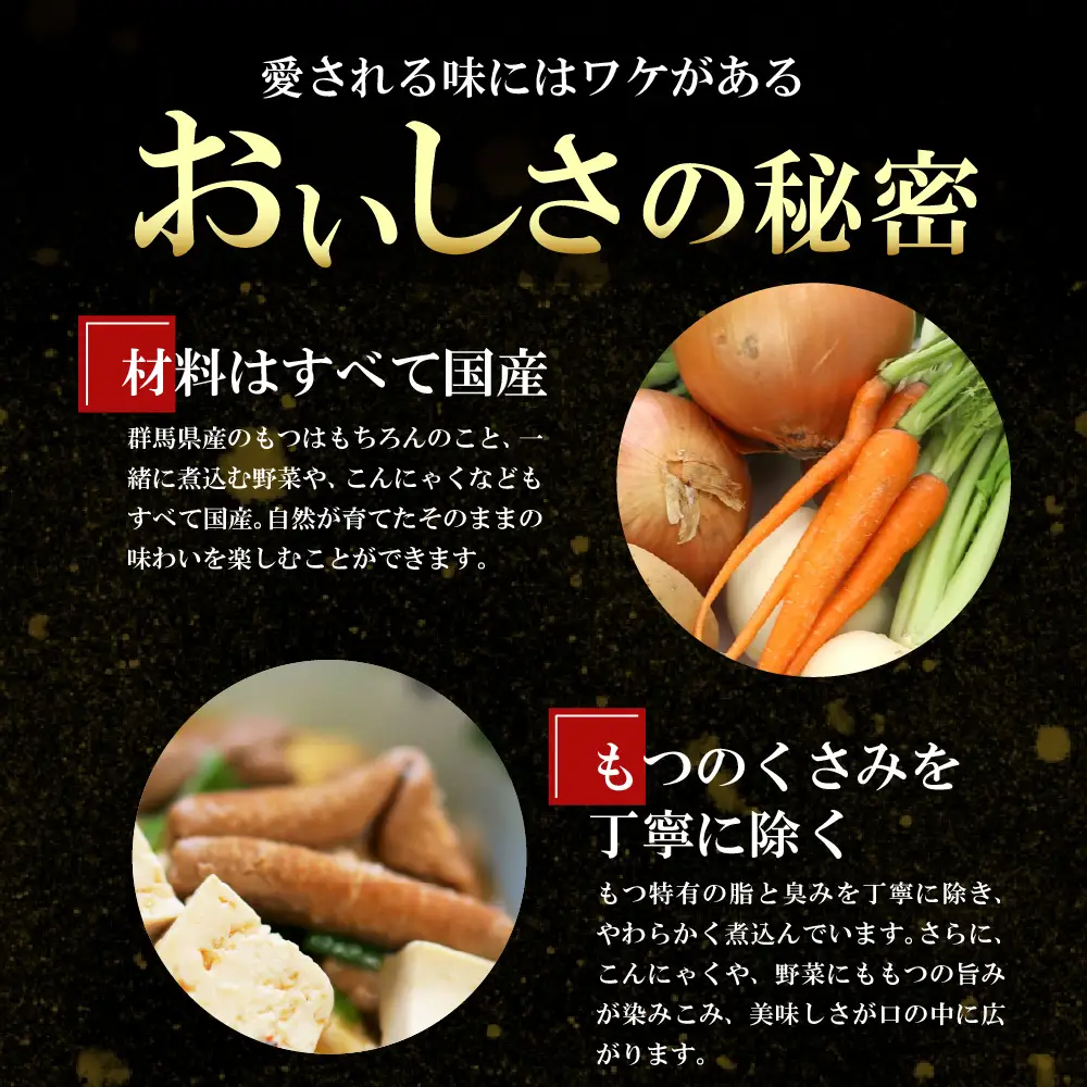 もつ煮 2食 セット 煮物 群馬県 千代田町 ＜ヌーベルオリジン＞ ※沖縄・離島配送不可 
