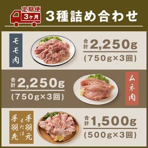 AS-19　大山ハーブ鶏詰め合わせ定期便