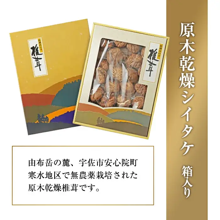 ロゼワイン＆原木乾椎茸セット6(2品)ワイン 酒 お酒 アルコール ぶどう ロゼ 原木 乾燥 乾椎茸 しいたけ 安心院産 セット 安心院小さなワイン工房【100803000】【百笑一喜】