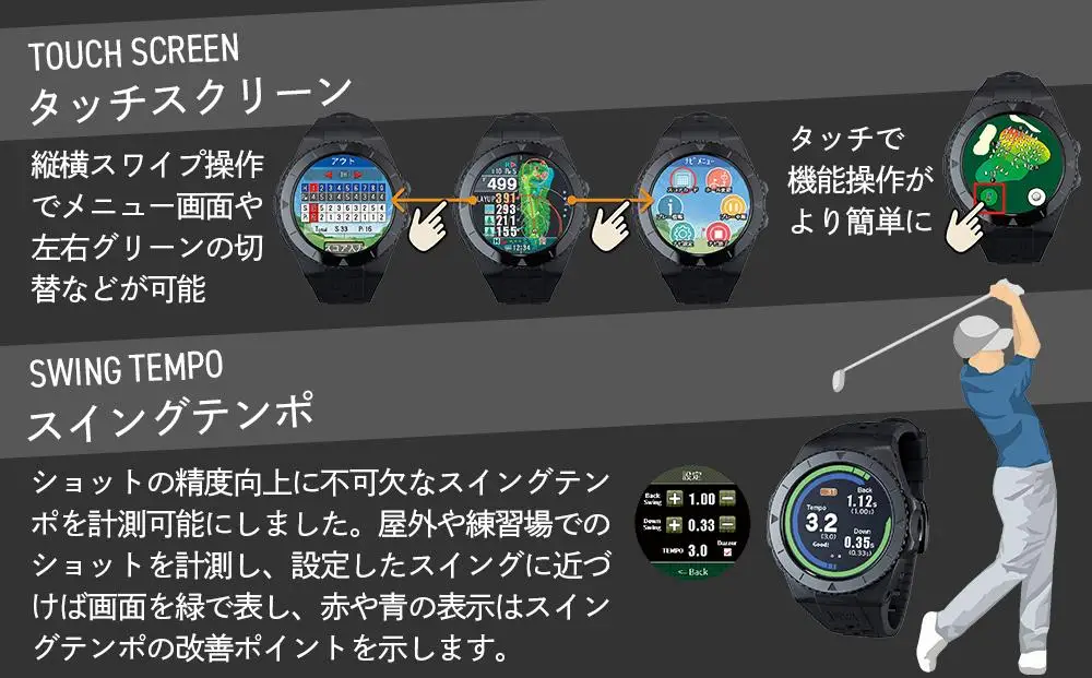  【訳あり】 ショットナビ Shot Navi EXCEEDS （ブラック） ゴルフ 距離計