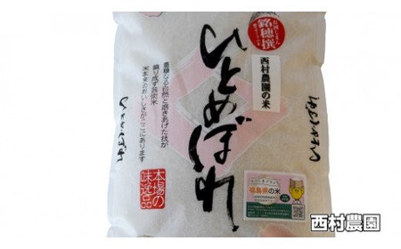 米 定期便 ひとめぼれ 120kg ( 10kg × 12ヶ月 ) 《 令和8年 》 福島県 大玉村 西村農園 ヒトメボレ 精米 定期 12回 コメ