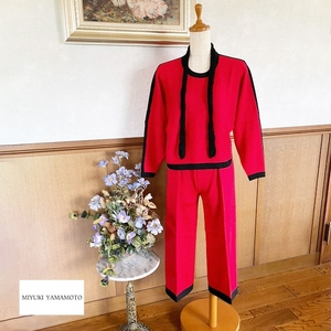 27 red black pants