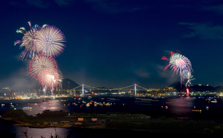 【100名限定！！第42回関門海峡花火大会（令和8年8月13日開催）】スポンサーエリア入場チケット 1名様  花火大会 KR002
