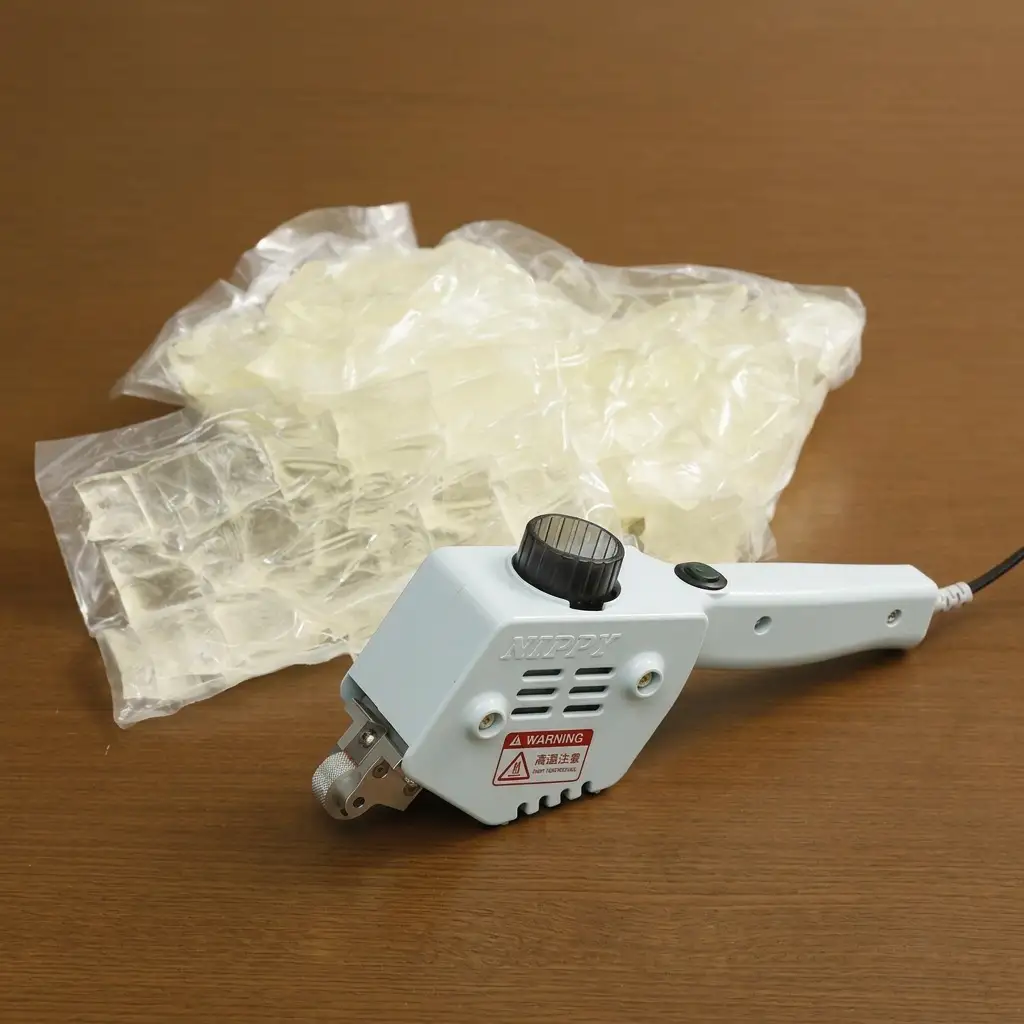 糊付機 手動式ホットメルト NP-C2-100 糊付機【糊1kg付】 糊付幅3mm
